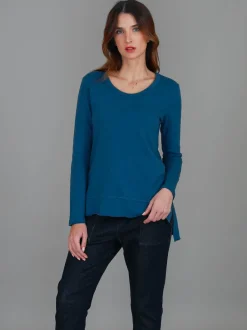3rd Story Strumpet Scoop Neck T Shirt< Long Sleeves