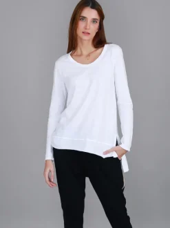 3rd Story Strumpet Scoop Neck T Shirt< Long Sleeves