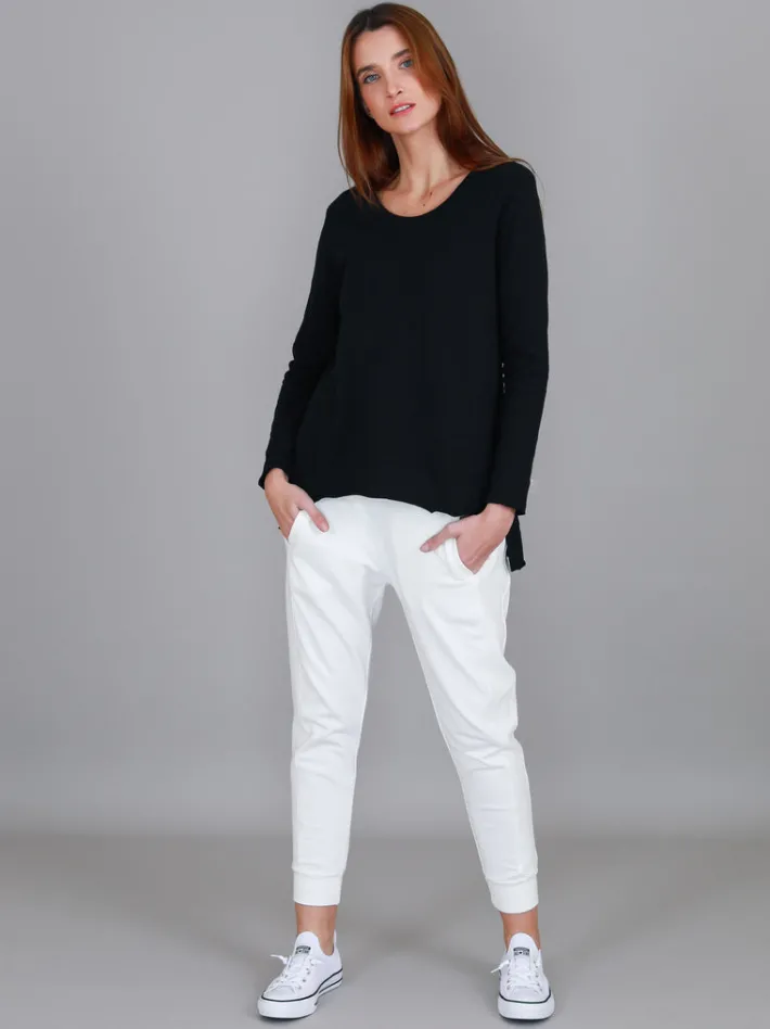 3rd Story Strumpet Scoop Neck T Shirt< Long Sleeves