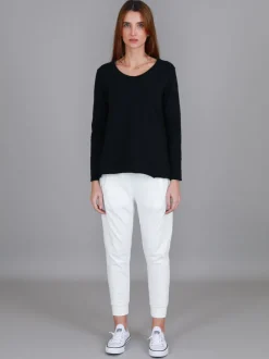 3rd Story Strumpet Scoop Neck T Shirt< Long Sleeves