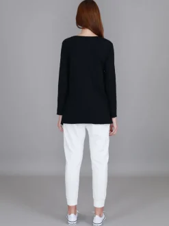 3rd Story Strumpet Scoop Neck T Shirt< Long Sleeves