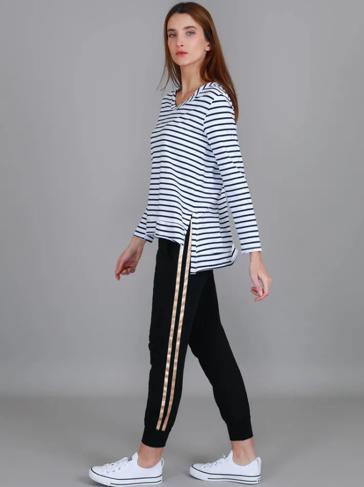 3rd Story Strumpet Scoop Neck T Shirt< Long Sleeves