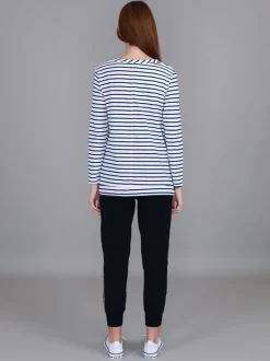 3rd Story Strumpet Scoop Neck T Shirt< Long Sleeves