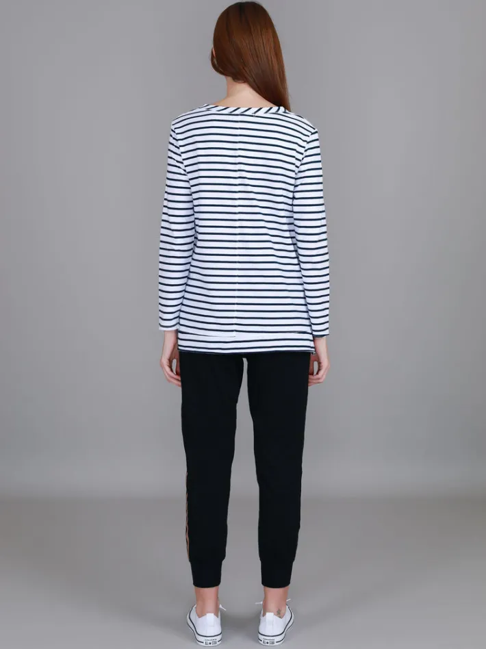 3rd Story Strumpet Scoop Neck T Shirt< Long Sleeves