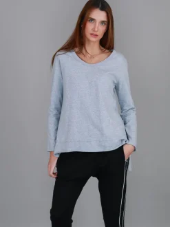 3rd Story Strumpet Scoop Neck T Shirt< Long Sleeves