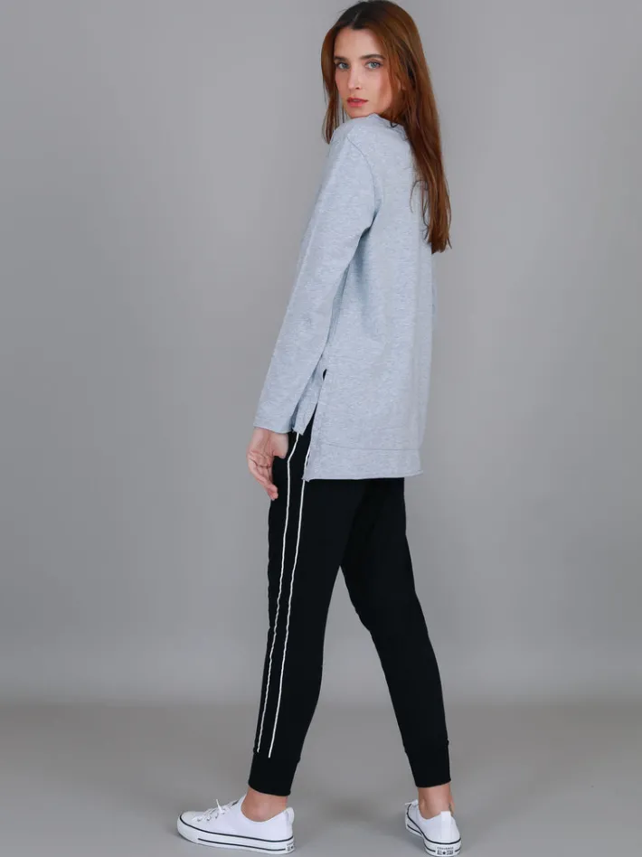 3rd Story Strumpet Scoop Neck T Shirt< Long Sleeves