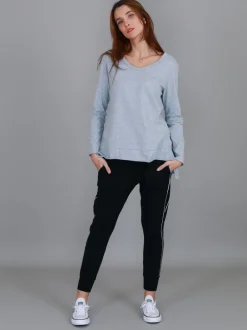 3rd Story Strumpet Scoop Neck T Shirt< Long Sleeves