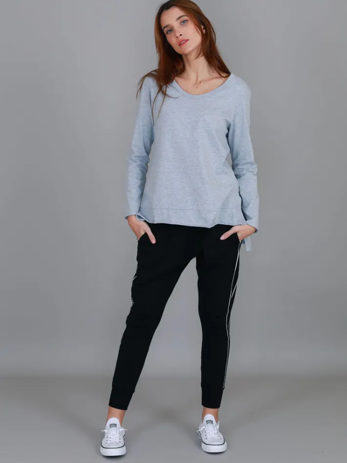 3rd Story Strumpet Scoop Neck T Shirt< Long Sleeves