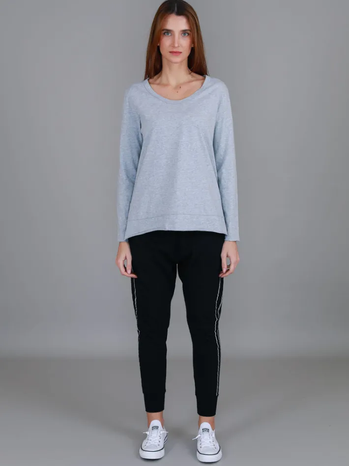 3rd Story Strumpet Scoop Neck T Shirt< Long Sleeves