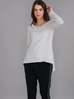 3rd Story Strumpet Scoop Neck T Shirt< Long Sleeves