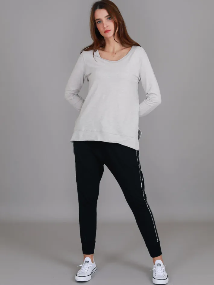 3rd Story Strumpet Scoop Neck T Shirt< Long Sleeves