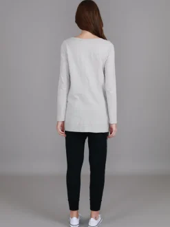 3rd Story Strumpet Scoop Neck T Shirt< Long Sleeves