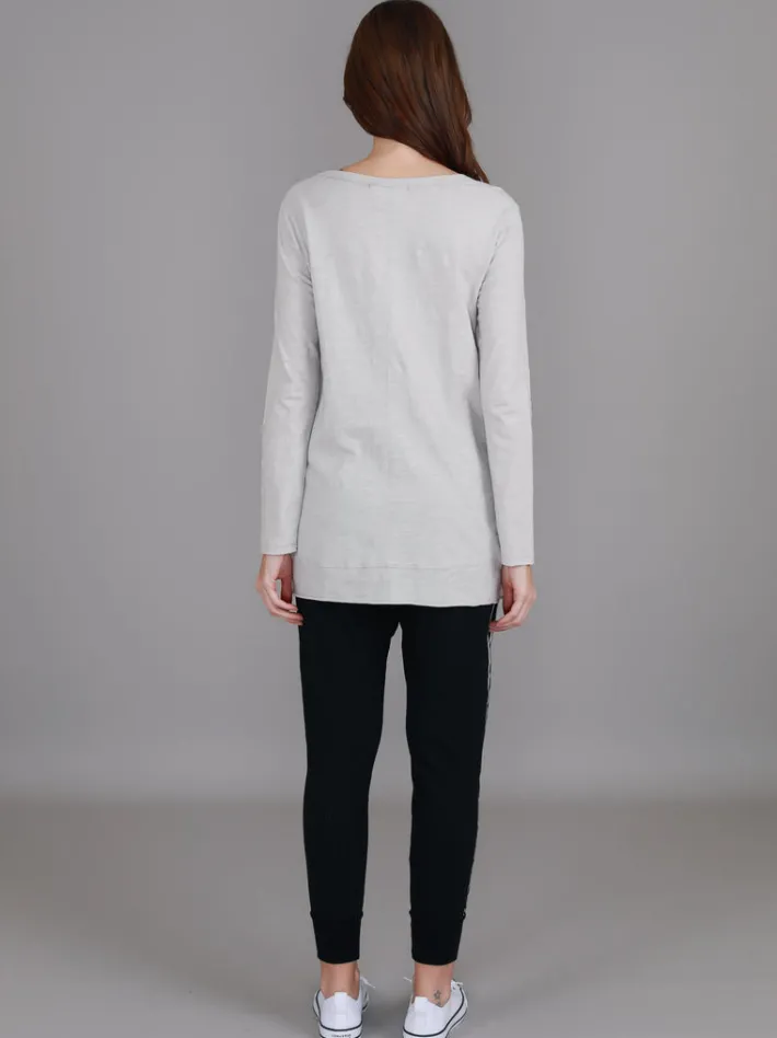 3rd Story Strumpet Scoop Neck T Shirt< Long Sleeves
