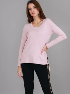3rd Story Strumpet Scoop Neck T Shirt< Long Sleeves