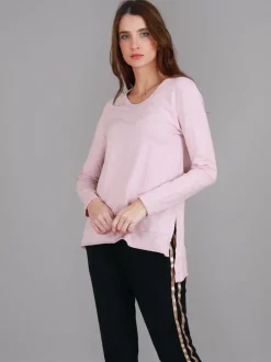 3rd Story Strumpet Scoop Neck T Shirt< Long Sleeves