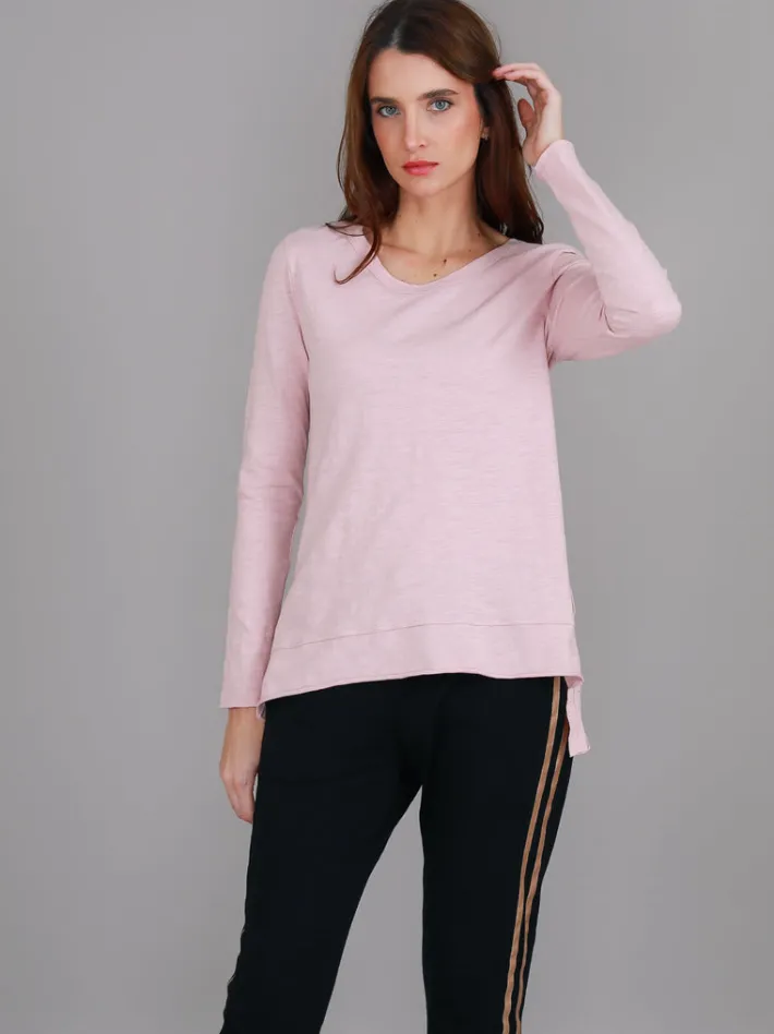 3rd Story Strumpet Scoop Neck T Shirt< Long Sleeves