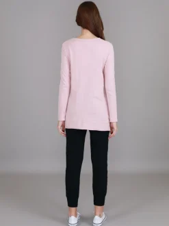 3rd Story Strumpet Scoop Neck T Shirt< Long Sleeves