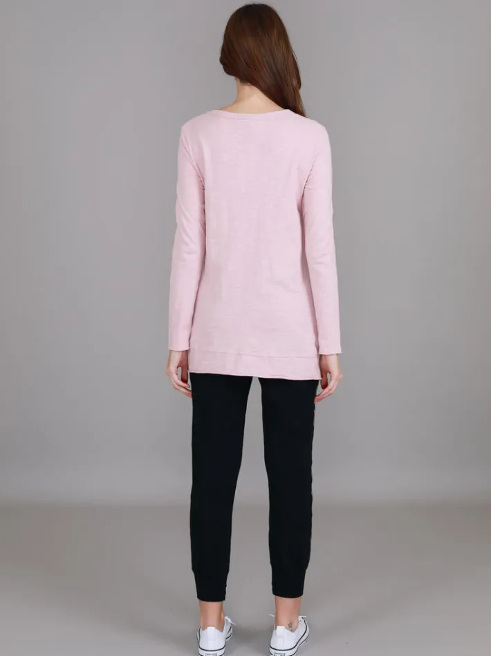 3rd Story Strumpet Scoop Neck T Shirt< Long Sleeves