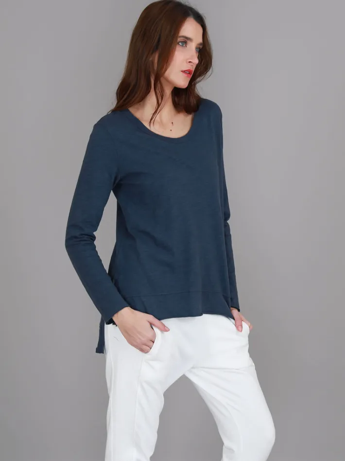 3rd Story Strumpet Scoop Neck T Shirt< Long Sleeves