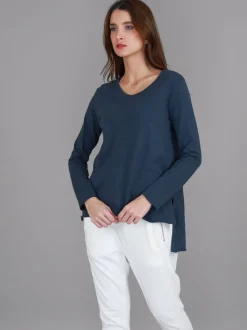3rd Story Strumpet Scoop Neck T Shirt< Long Sleeves