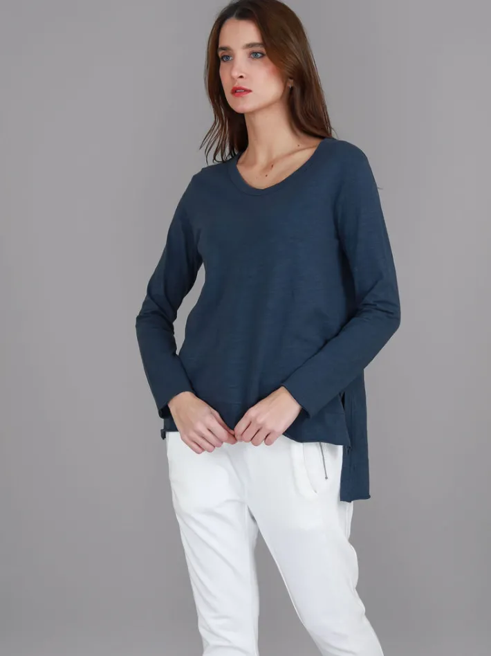 3rd Story Strumpet Scoop Neck T Shirt< Long Sleeves