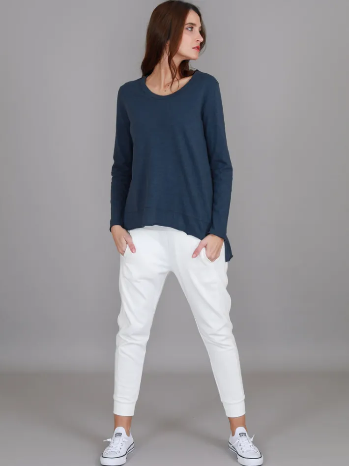 3rd Story Strumpet Scoop Neck T Shirt< Long Sleeves