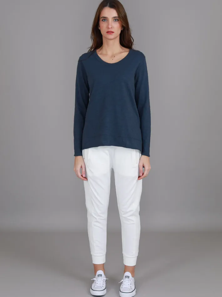 3rd Story Strumpet Scoop Neck T Shirt< Long Sleeves