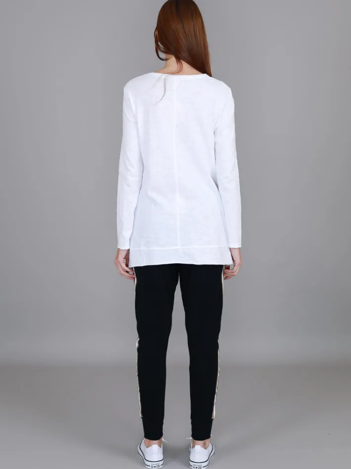3rd Story Strumpet Scoop Neck T Shirt< Long Sleeves