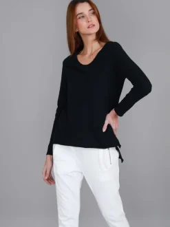 3rd Story Strumpet Scoop Neck T Shirt< Long Sleeves
