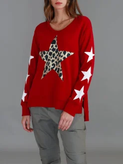 3rd Story Sydney Leopard Star Sweatshirt< Sweatshirts|Sweatshirts