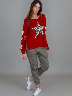 3rd Story Sydney Leopard Star Sweatshirt< Sweatshirts|Sweatshirts