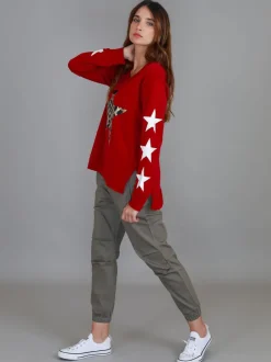 3rd Story Sydney Leopard Star Sweatshirt< Sweatshirts|Sweatshirts