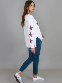 3rd Story Sydney Leopard Star Sweatshirt< Sweatshirts|Sweatshirts