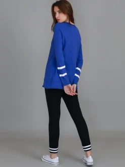 3rd Story Tarwin Twin Stripe T Shirt< Long Sleeves