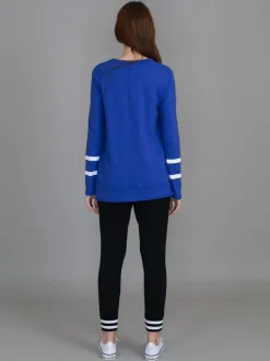 3rd Story Tarwin Twin Stripe T Shirt< Long Sleeves