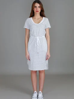 3rd Story Tess Drawstring Dress< Short Sleeve Dress