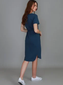 3rd Story Tess Drawstring Dress< Short Sleeve Dress