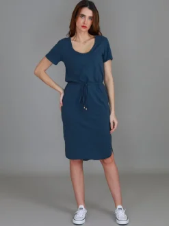 3rd Story Tess Drawstring Dress< Short Sleeve Dress