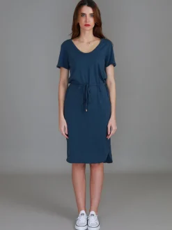3rd Story Tess Drawstring Dress< Short Sleeve Dress