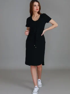 3rd Story Tess Drawstring Dress< Short Sleeve Dress