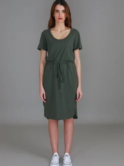 3rd Story Tess Drawstring Dress< Short Sleeve Dress