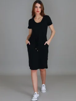 3rd Story Tess Drawstring Dress< Short Sleeve Dress