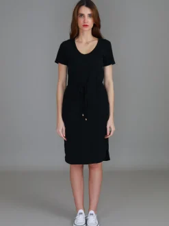 3rd Story Tess Drawstring Dress< Short Sleeve Dress