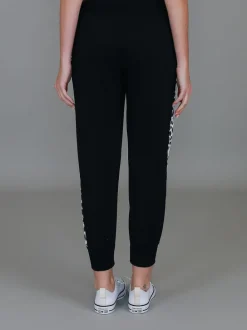 3rd Story Theresa Leopard Panel Sweatpants< Joggers|Sweatpants