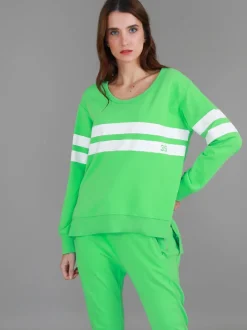 3rd Story Theresa Two-Stripe Graphic Sweatshirt< Sweatshirts|Sweatshirts