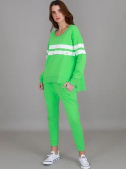 3rd Story Theresa Two-Stripe Graphic Sweatshirt< Sweatshirts|Sweatshirts
