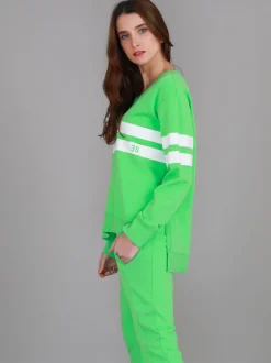 3rd Story Theresa Two-Stripe Graphic Sweatshirt< Sweatshirts|Sweatshirts