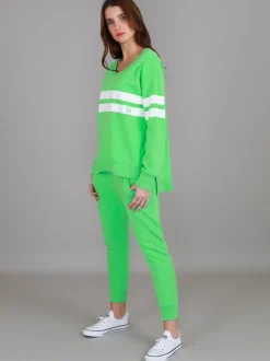3rd Story Theresa Two-Stripe Graphic Sweatshirt< Sweatshirts|Sweatshirts