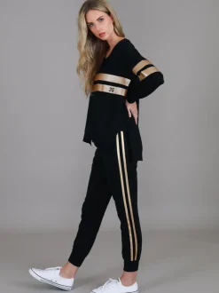 3rd Story Theresa Two-Stripe Graphic Sweatshirt< Sweatshirts|Sweatshirts