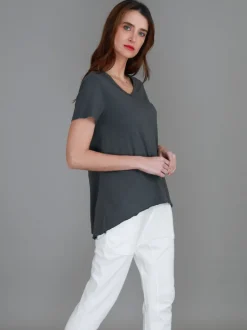 3rd Story Thornton V Neck T Shirt< Short Sleeves